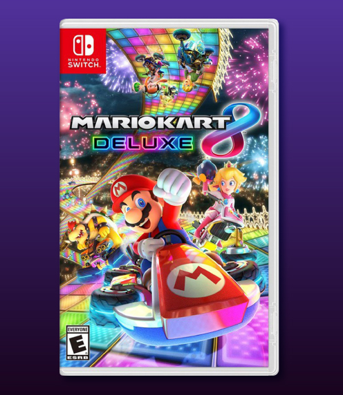 Image: Mario Kart Deluxe 8 for Nintendo Switch game cover