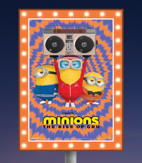 Poster: Minions: The Rise of Gru