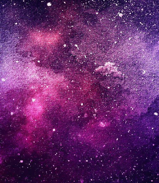 Starfield in purples