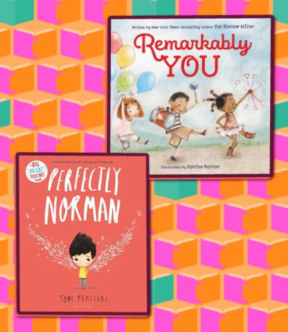 Book covers for Remarkably You and Perfectly Norman