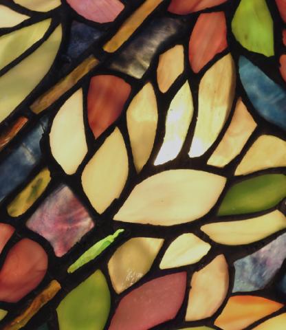 Abstract stained glass