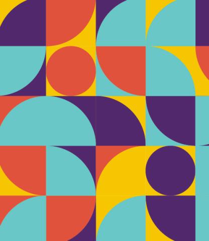 Colorful, geometric pattern